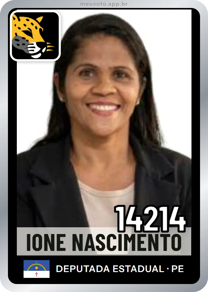 Carta de Ione Nascimento, número 14214, Missão