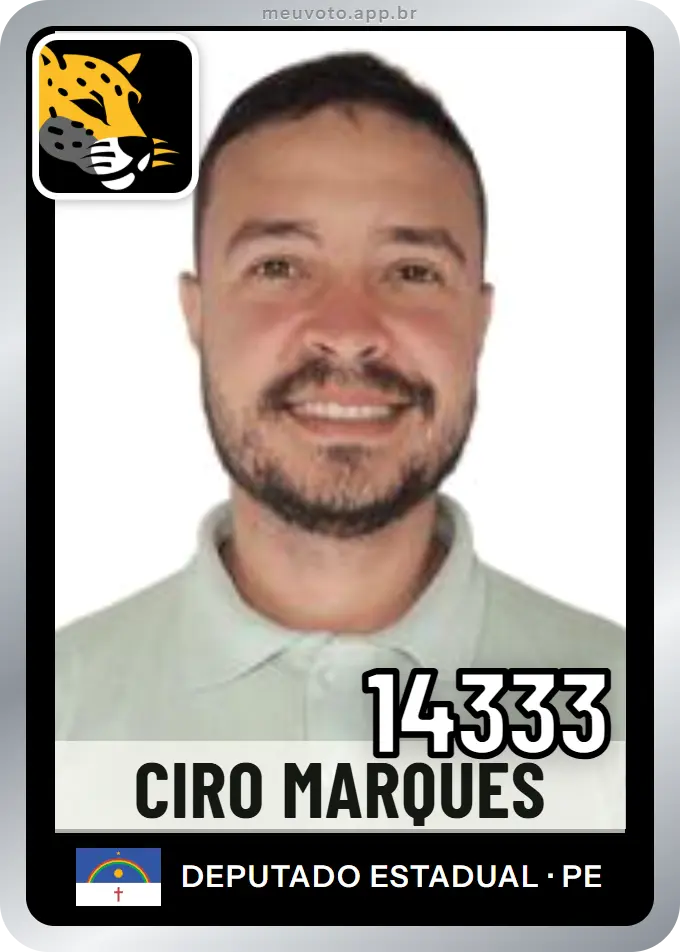 Carta de Ciro Marques, número 14333, Missão