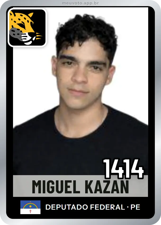 Carta de Miguel Kazan, número 1414, Missão