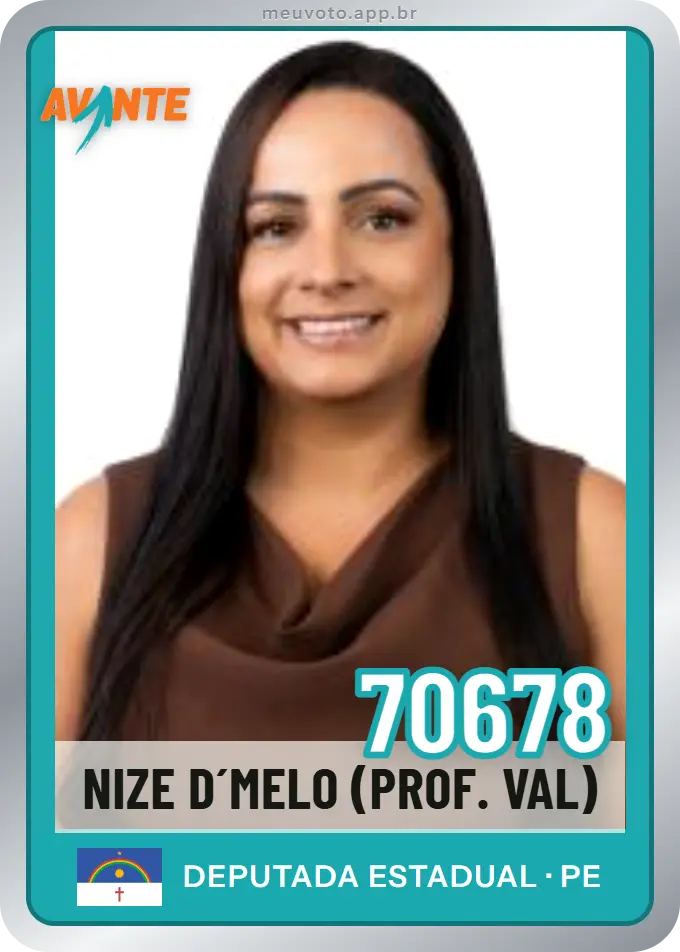 Carta de Nize D´melo (prof. Val), número 70678, Avante