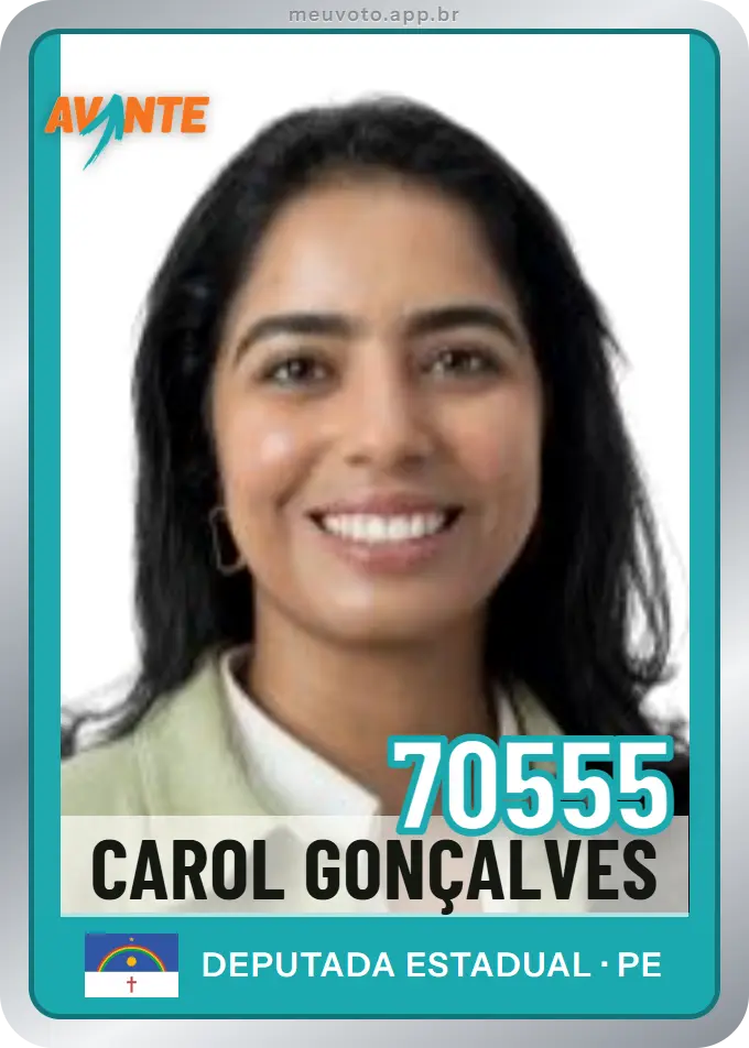 Carta de Carol Gonçalves, número 70555, Avante