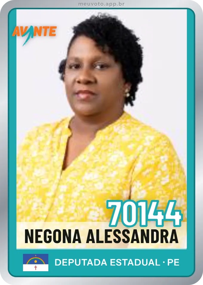 Carta de Negona Alessandra, número 70144, Avante
