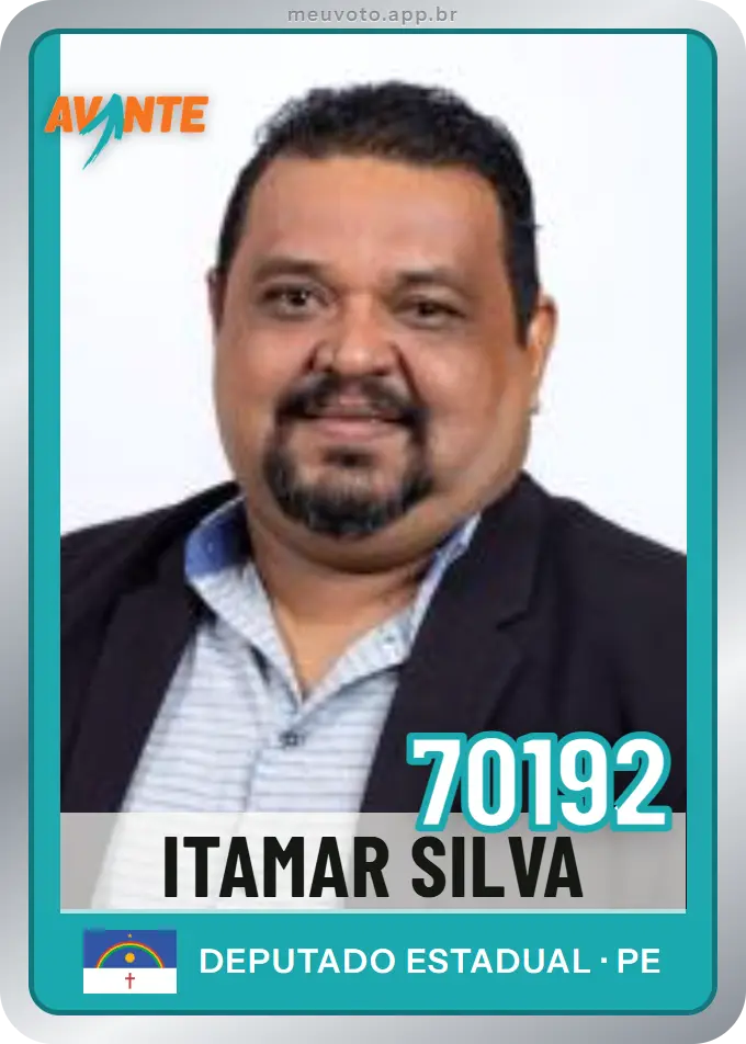 Carta de Itamar Silva, número 70192, Avante