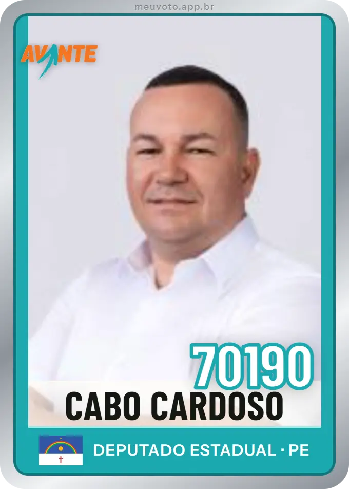 Carta de Cabo Cardoso, número 70190, Avante