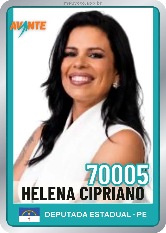Carta de Helena Cipriano, número 70005, Avante