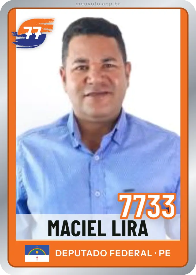 Carta de Maciel Lira, número 7733, Solidariedade
