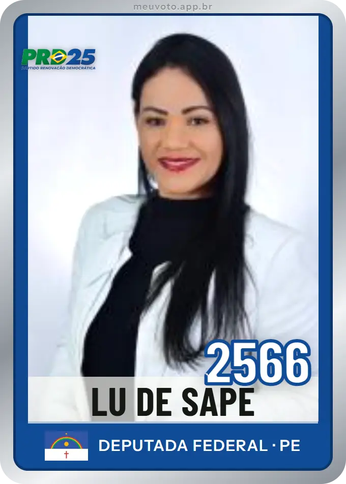 Carta de Lu de Sapé, número 2566, PRD
