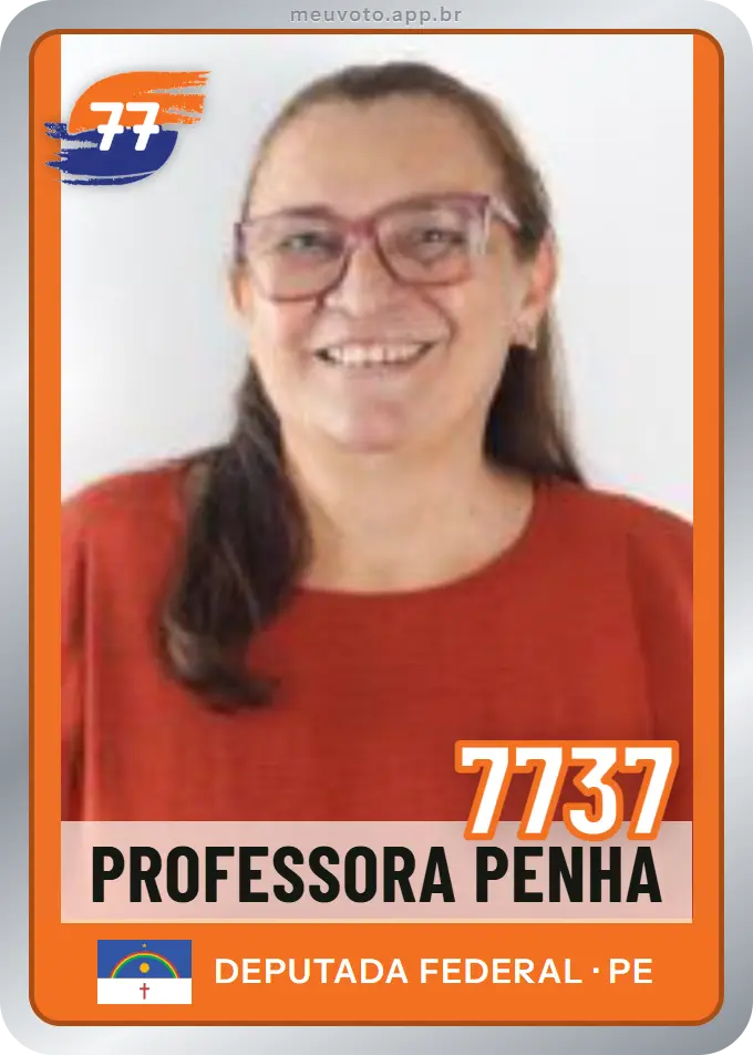 Carta de Professora Penha, número 7737, Solidariedade