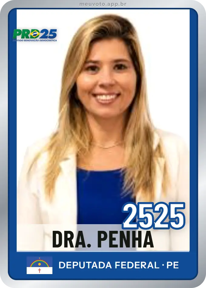Carta de Dra. Penha, número 2525, PRD