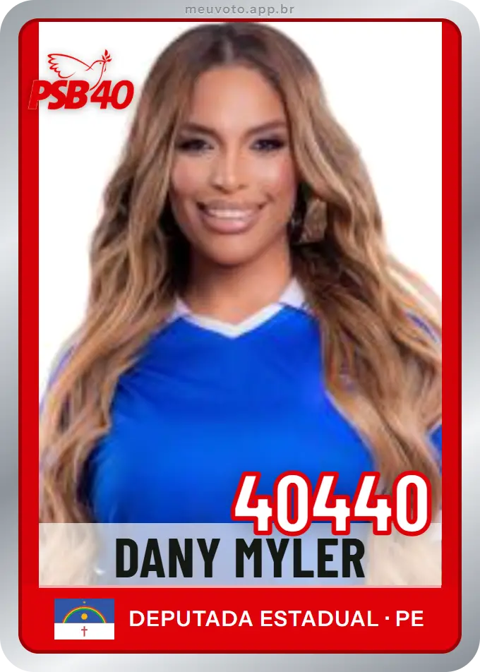 Carta de Dany Myler, número 40440, PSB