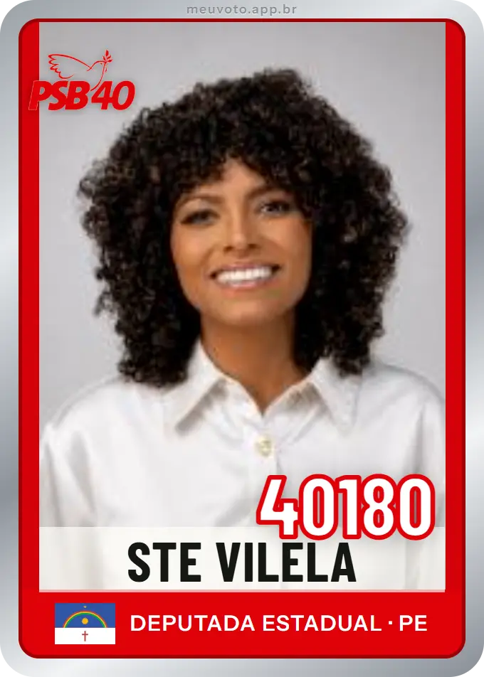 Carta de Ste Vilela, número 40180, PSB