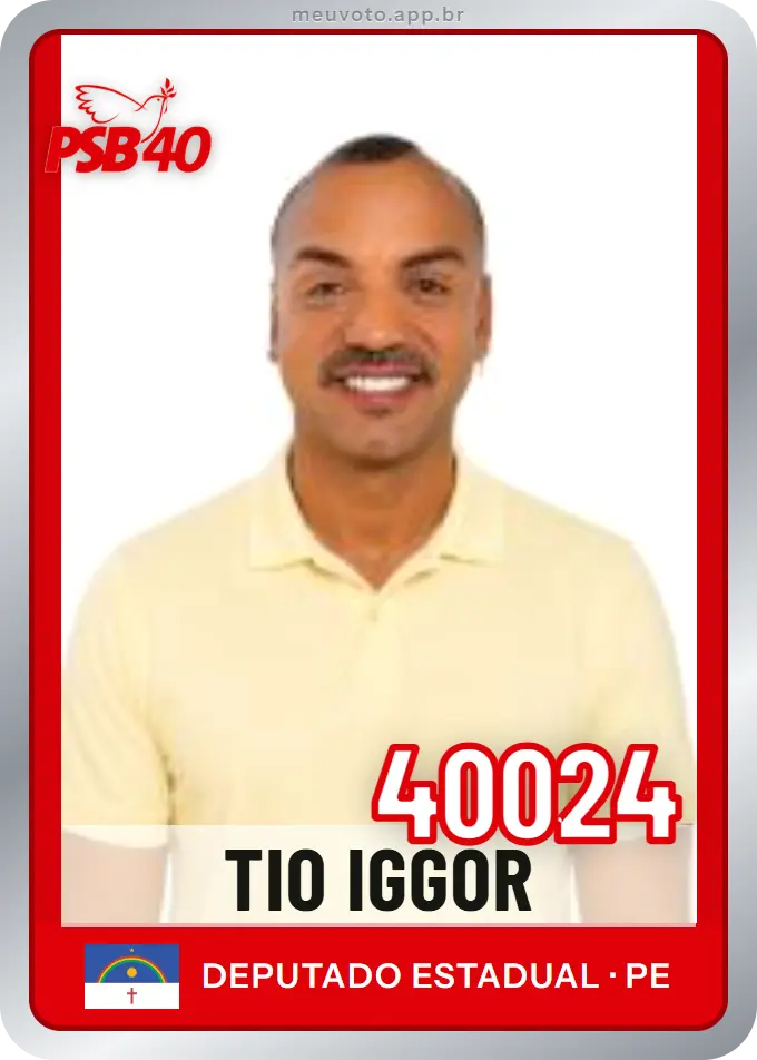 Carta de Tio Iggor, número 40024, PSB