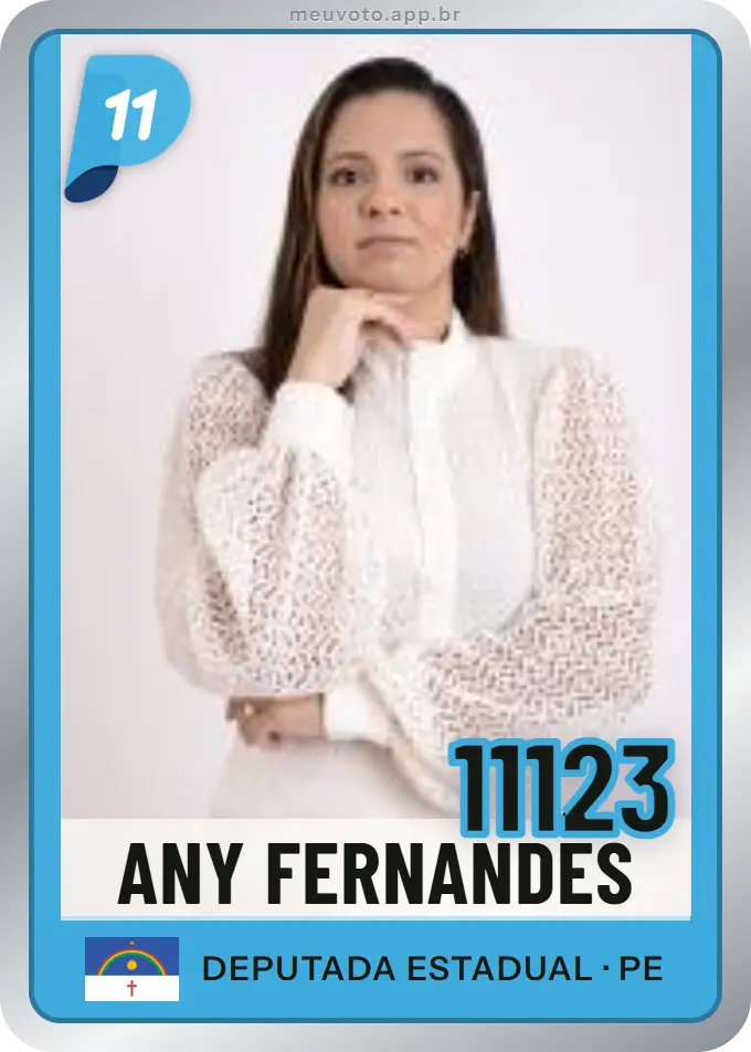 Carta de Any Fernandes, número 11123, PP
