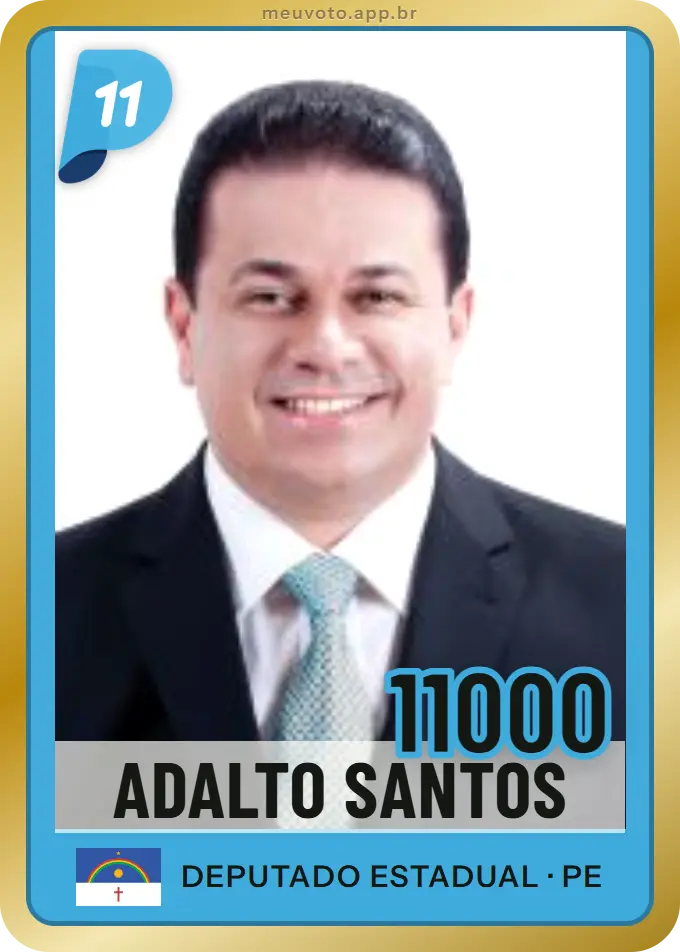 Carta de Adalto Santos, número 11000, PP