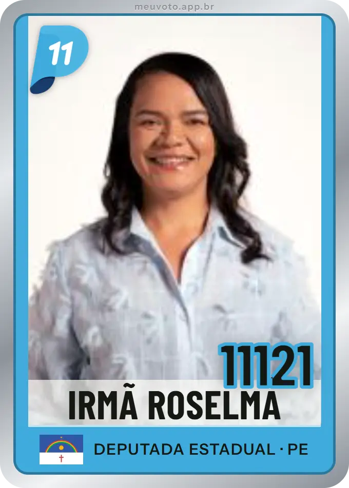 Carta de Irmã Roselma, número 11121, PP