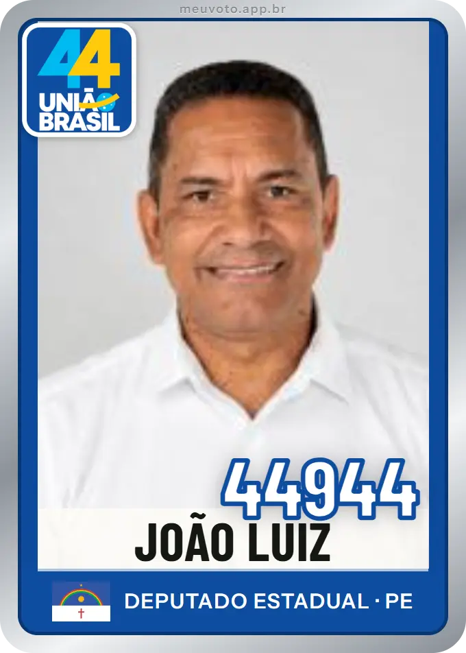 Carta de João Luiz, número 44944, União