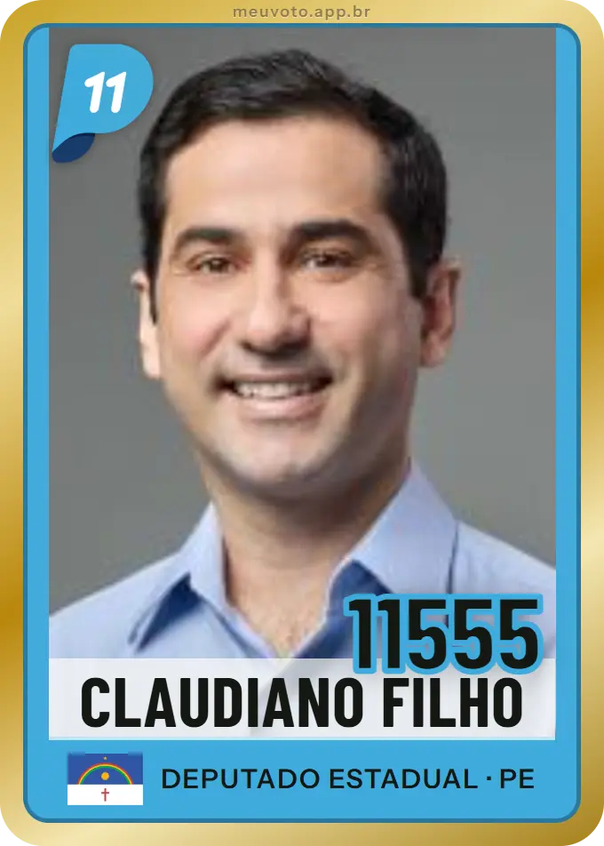 Carta de Claudiano Filho, número 11555, PP