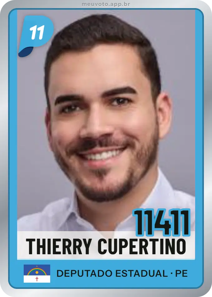 Carta de Thierry Cupertino, número 11411, PP