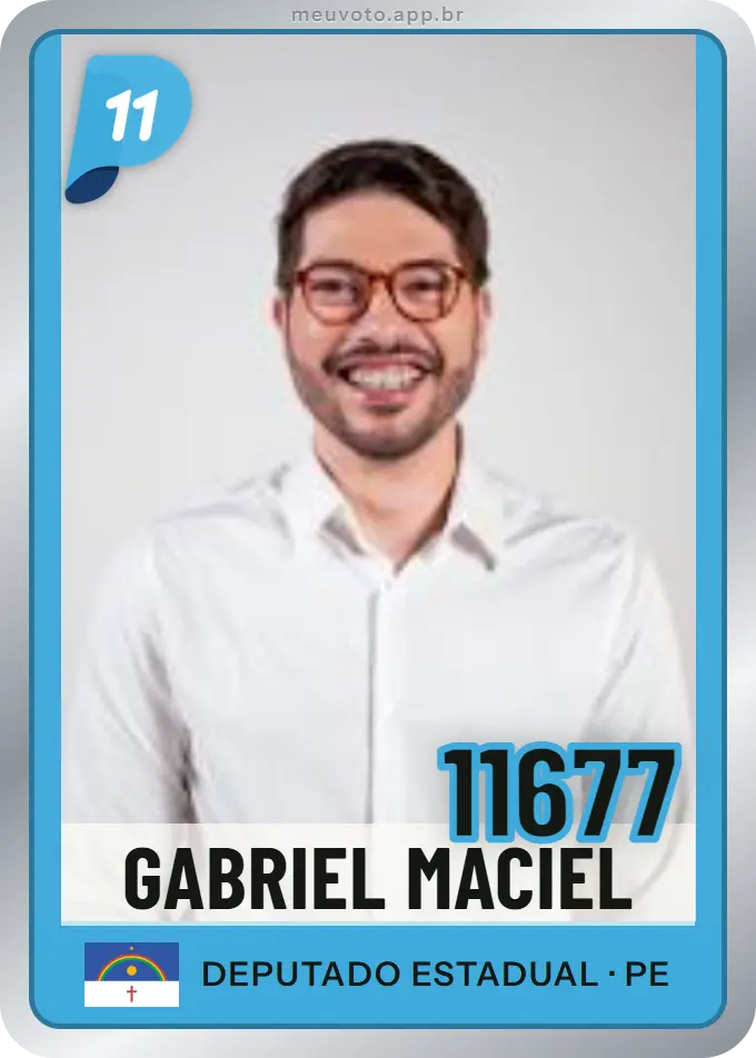 Carta de Gabriel Maciel, número 11677, PP