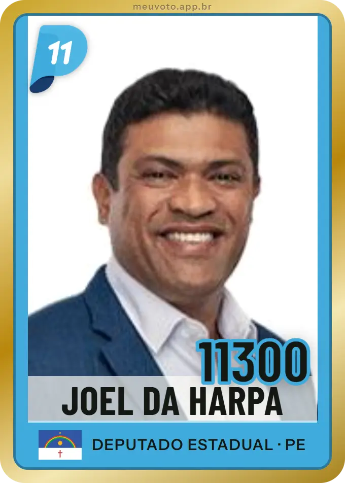 Carta de Joel da Harpa, número 11300, PP