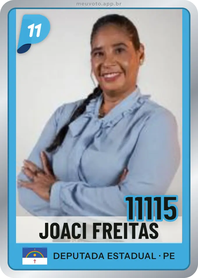 Carta de Joaci Freitas, número 11115, PP