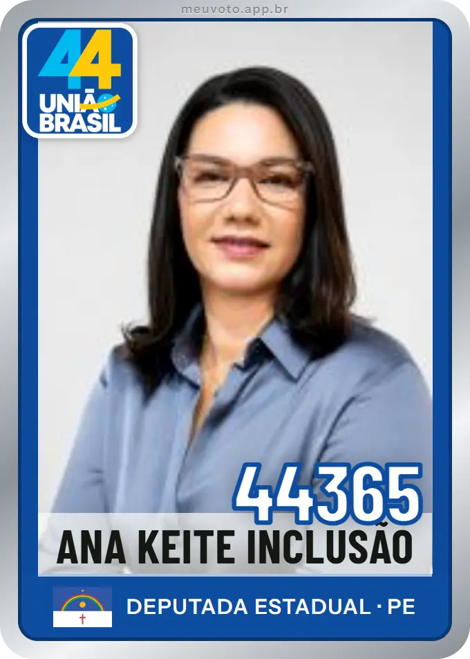 Carta de Ana Keite Inclusão, número 44365, União