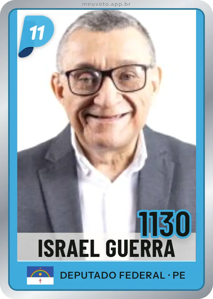 Carta de Israel Guerra, número 1130, PP
