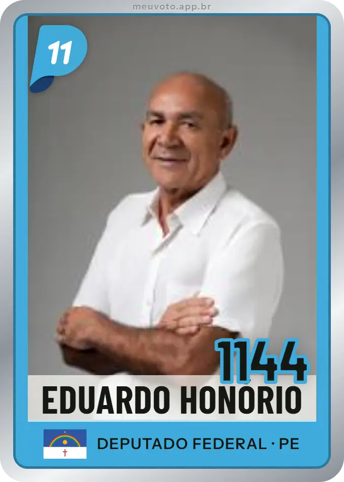Carta de Eduardo Honório, número 1144, PP