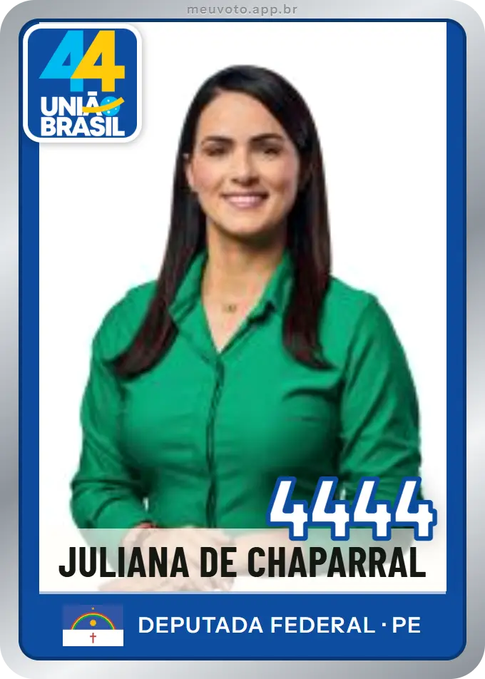 Carta de Juliana de Chaparral, número 4444, União