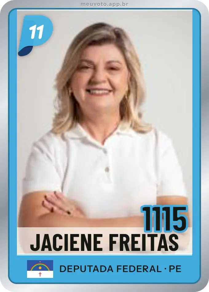 Carta de Jaciene Freitas, número 1115, PP