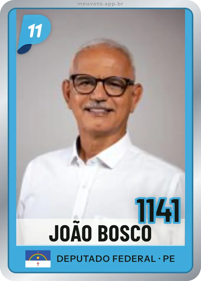 Carta de João Bosco, número 1141, PP