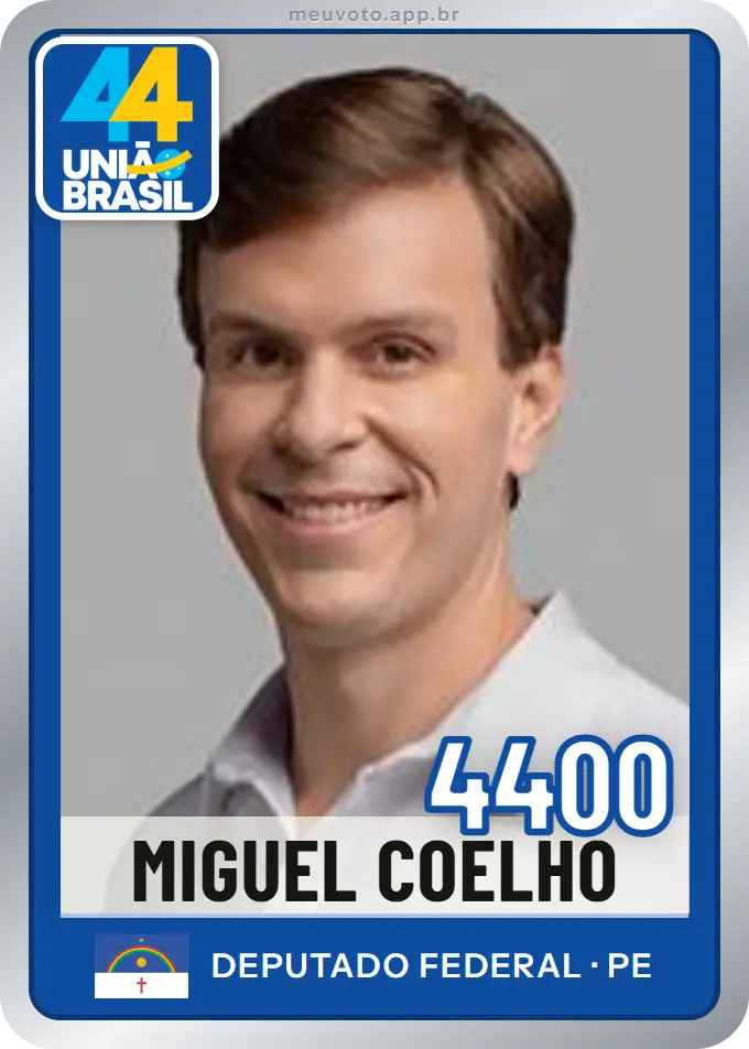 Carta de Miguel Coelho, número 4400, União