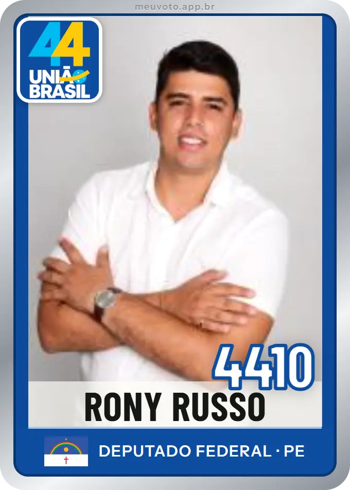 Carta de Rony Russo, número 4410, União
