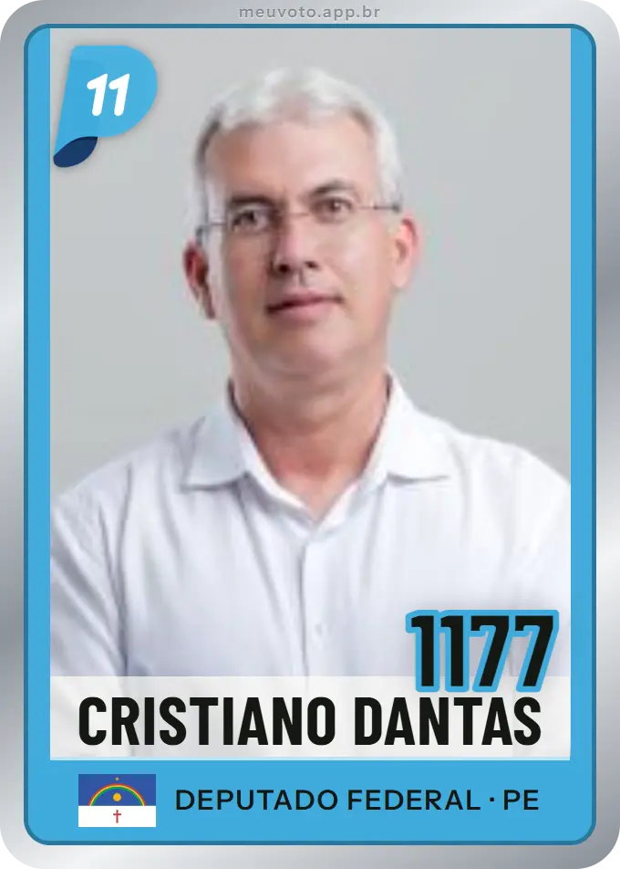 Carta de Cristiano Dantas, número 1177, PP