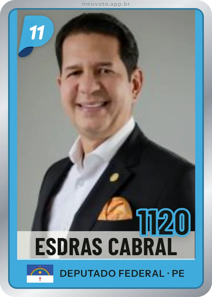 Carta de Esdras Cabral, número 1120, PP