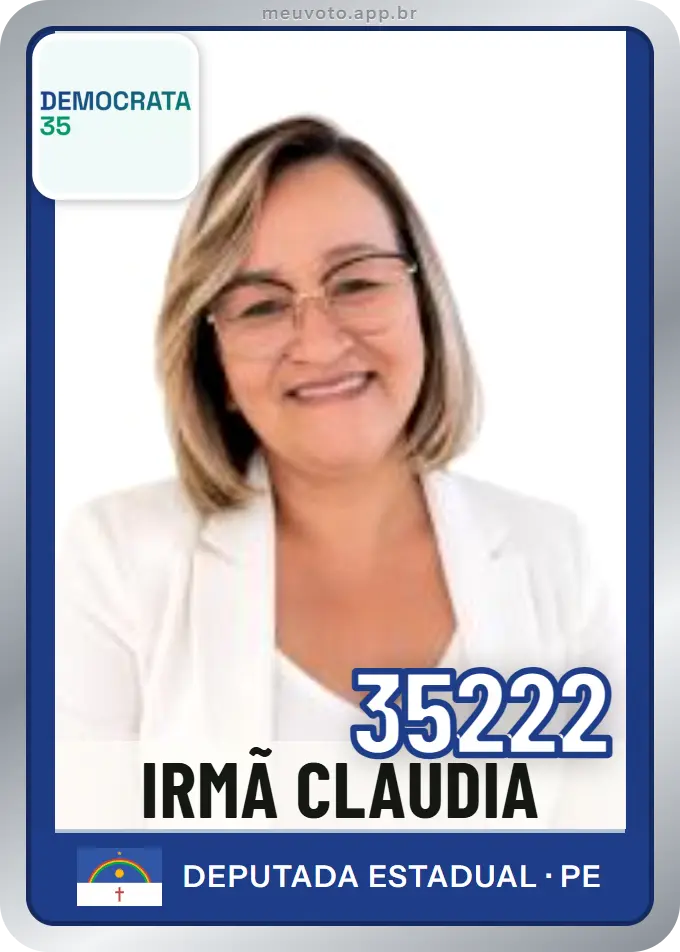 Carta de Irmã Claudia, número 35222, Democrata
