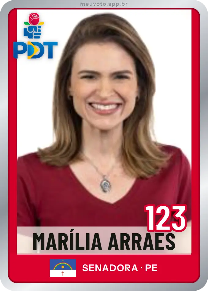 Carta de Marília Arraes, número 123, PDT