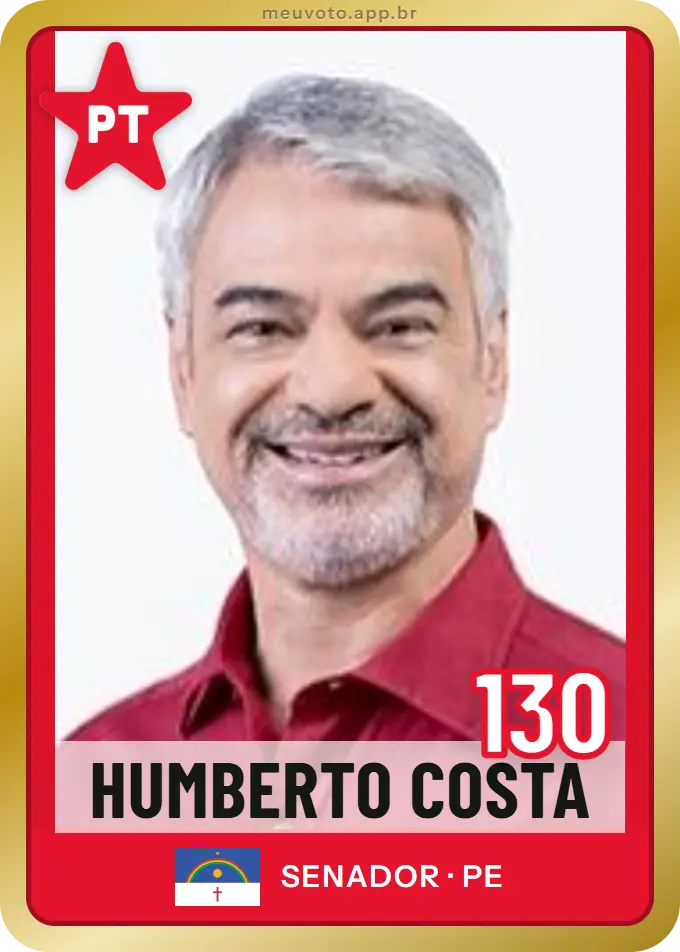 Carta de Humberto Costa, número 130, PT
