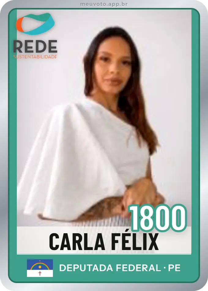 Carta de Carla Félix, número 1800, Rede