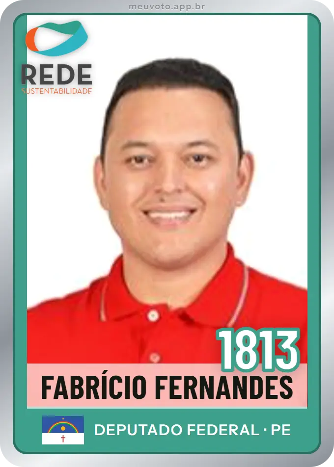 Carta de Fabrício Fernandes, número 1813, Rede