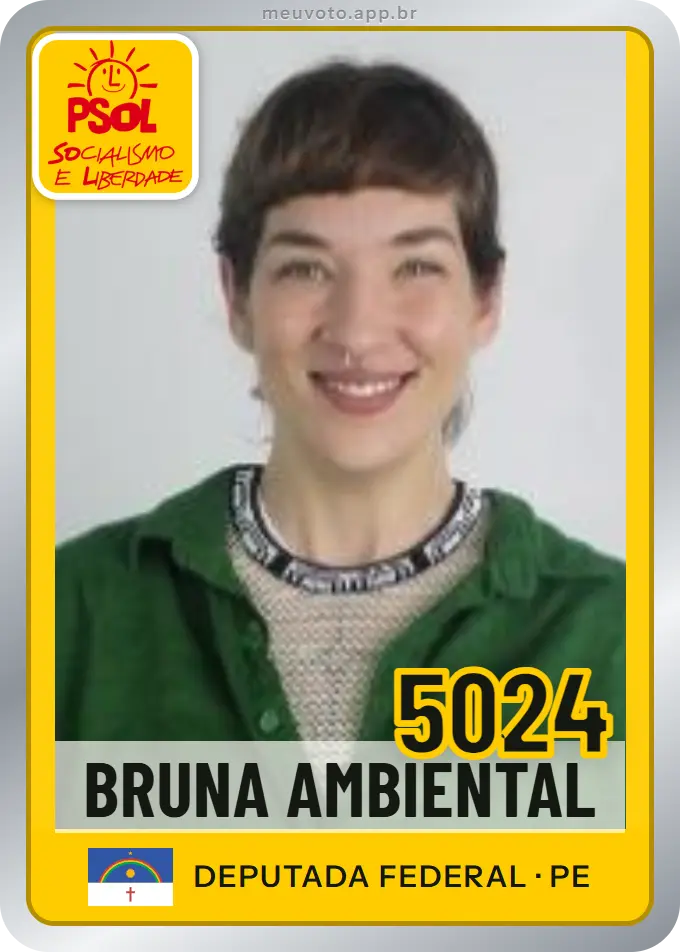 Carta de Bruna Ambiental, número 5024, PSOL