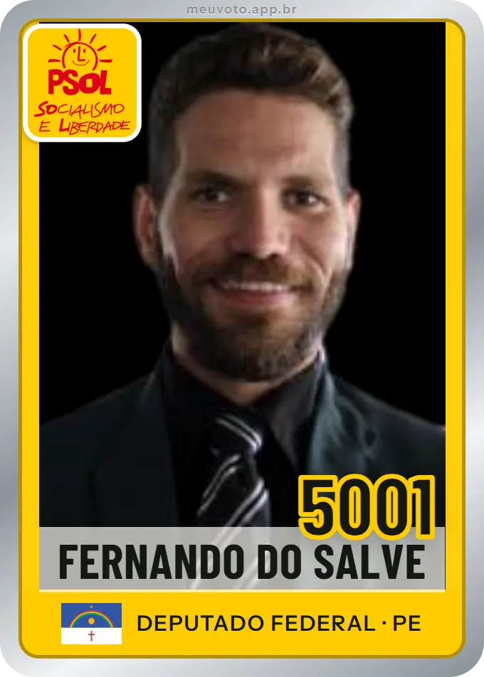 Carta de Fernando do Salve, número 5001, PSOL