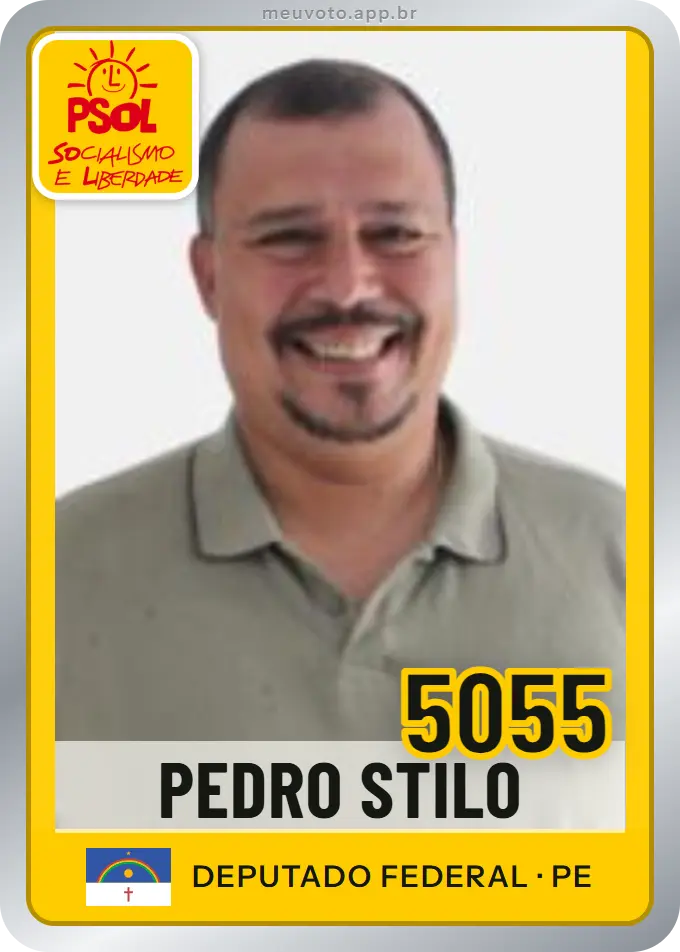 Carta de Pedro Stilo, número 5055, PSOL
