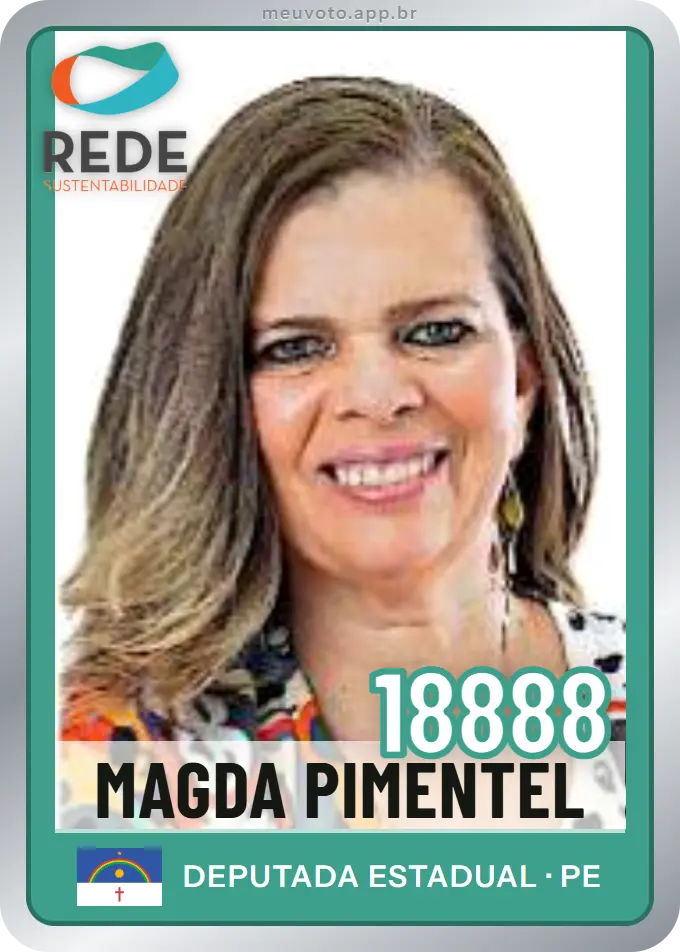 Carta de Magda Pimentel, número 18888, Rede
