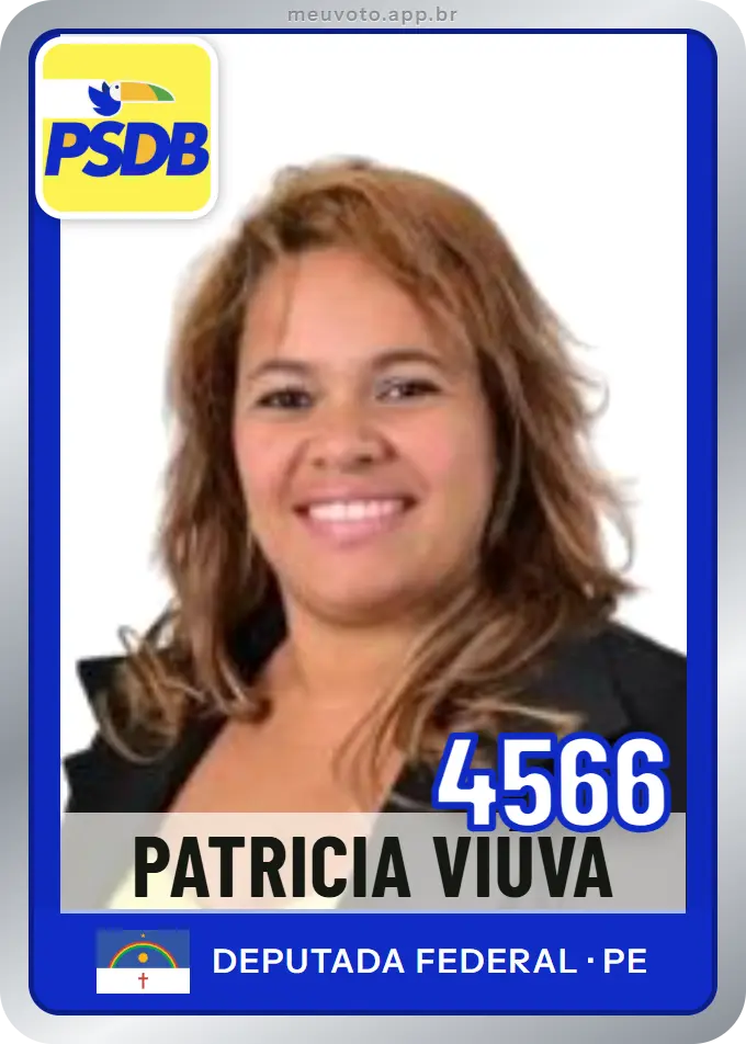 Carta de Patricia Viúva, número 4566, PSDB