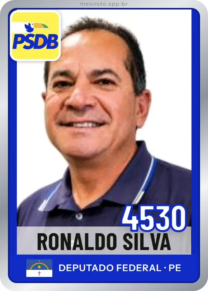 Carta de Ronaldo Silva, número 4530, PSDB