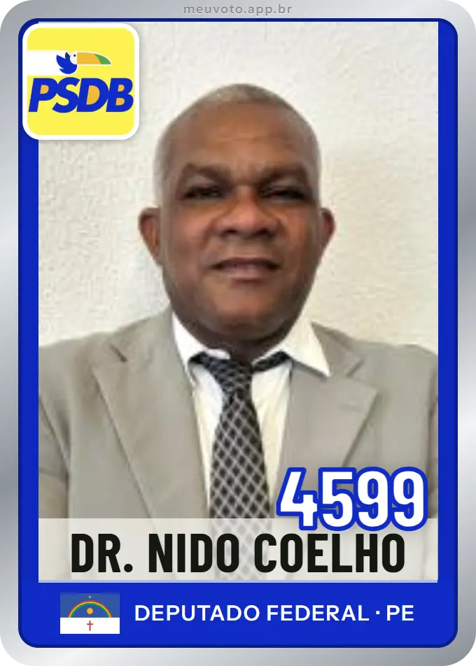 Carta de Dr. Nido Coelho, número 4599, PSDB