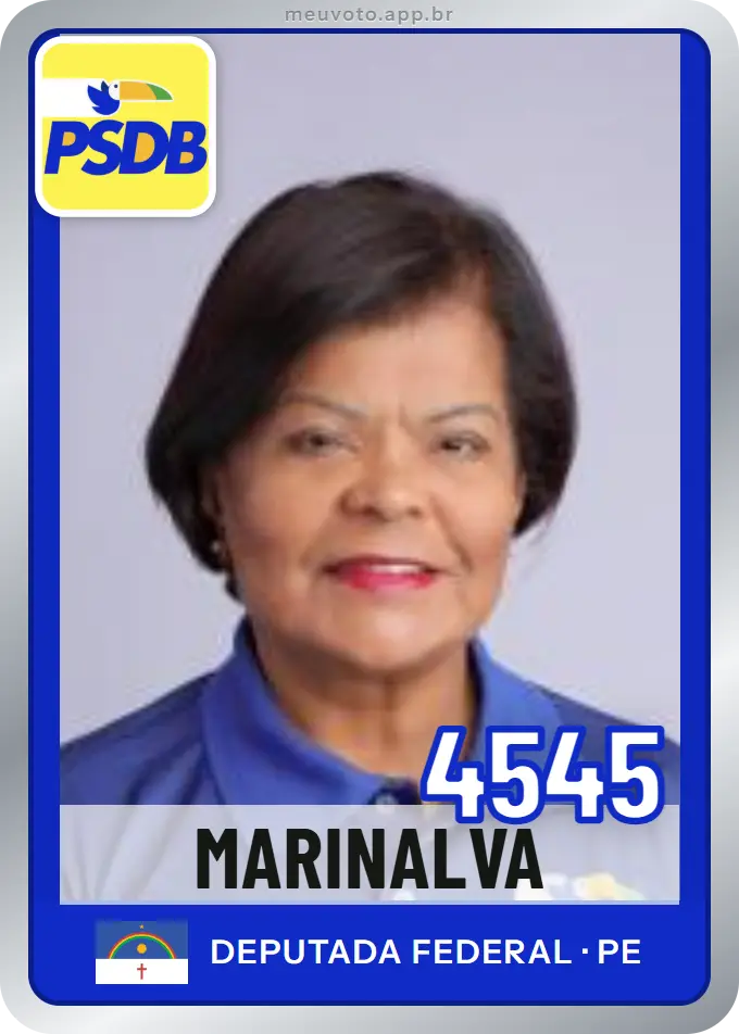 Carta de Marinalva, número 4545, PSDB