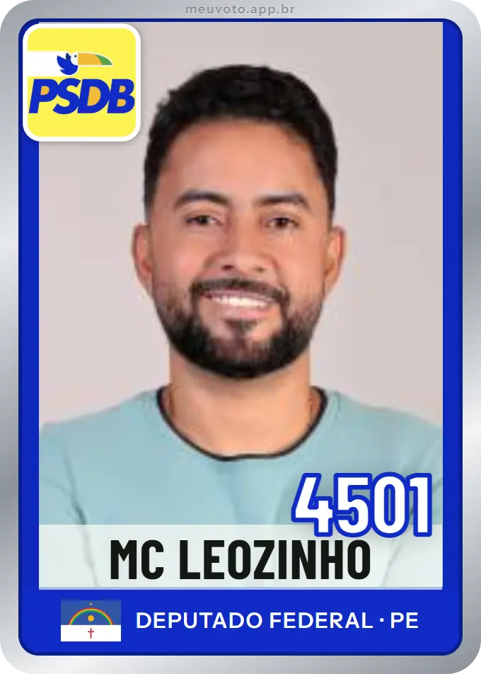 Carta de Mc Leozinho, número 4501, PSDB