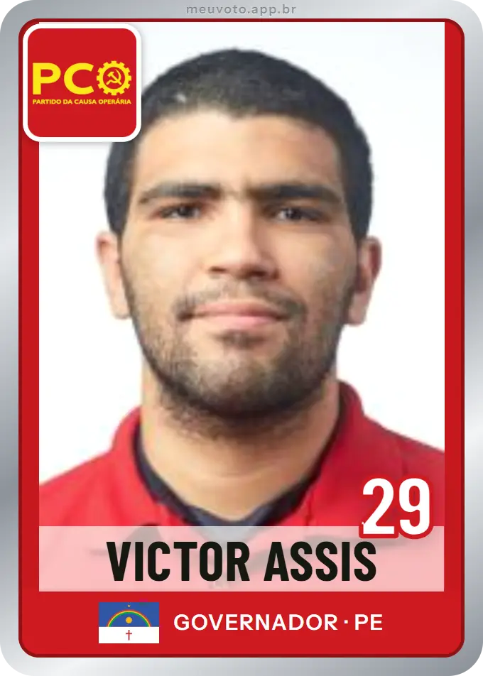 Carta de Victor Assis, número 29, PCO